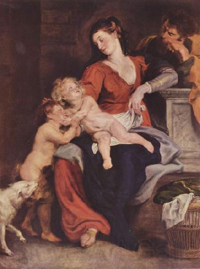 Peter Paul Rubens Heilige Familie mit dem Korbe
